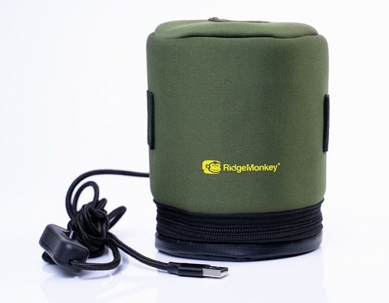 Ridge Monkey Obal na Kartušu EcoPower USB Heated Gas Canister Cover